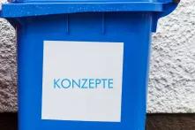 Konzepte Mülltonne