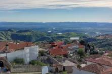 Blick über Albanien