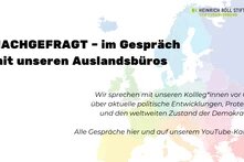 Europa Karte mit Titel der Reihe drauf