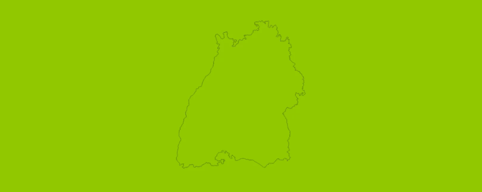 Umriss Baden-Württemberg
