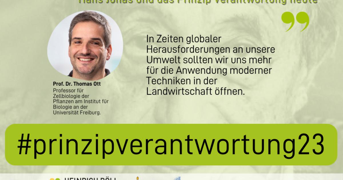 Prof. Dr. Thomas Ott Heinrich Böll Stiftung BadenWürttemberg