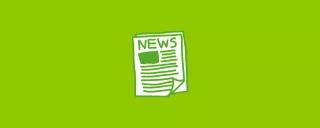 Stilisierte Zeitung auf der NEWS steht Stilisierte Zeitung auf der NEWS steht