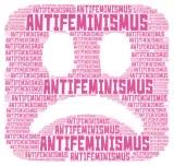 Antifeminismus Antifeminismus mit einen traurigen Smiley