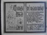 Ehrenbürgerbrief für Adolf Hitler [Stadtarchiv Villingen]